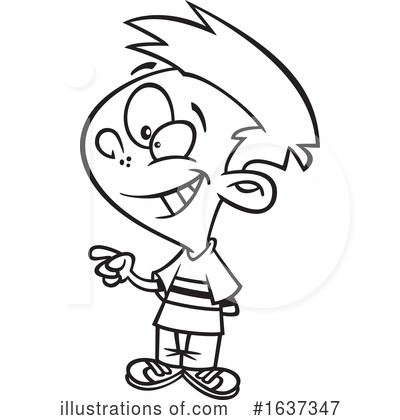 Royalty-Free (RF) Boy Clipart Illustration by toonaday - Stock Sample #1637347