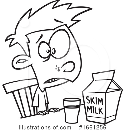 Milk Clipart #1661256 by toonaday