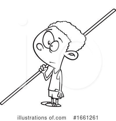 Vaulting Clipart #1661261 by toonaday