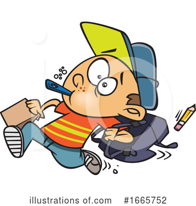 Late Clipart #1665752 by toonaday