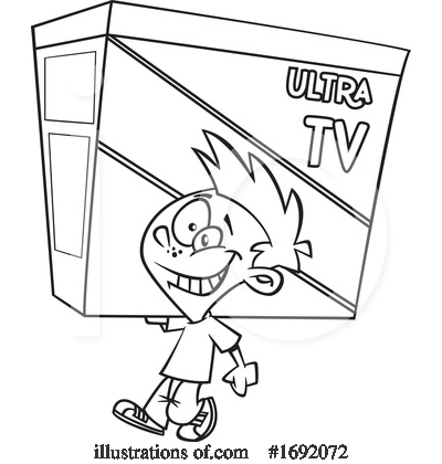 Tv Clipart #1692072 by toonaday