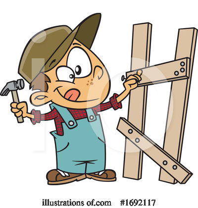 Carpenter Clipart #1692117 by toonaday
