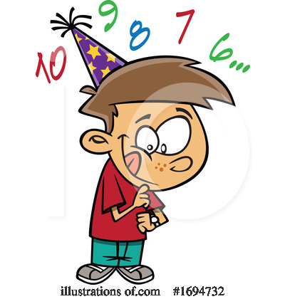 New Year Clipart #1694732 by toonaday