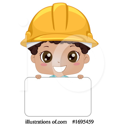 Hardhat Clipart #1695459 by BNP Design Studio