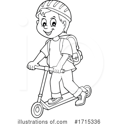 Scooter Clipart #1715336 by visekart