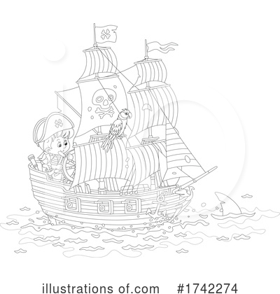Royalty-Free (RF) Boy Clipart Illustration by Alex Bannykh - Stock Sample #1742274
