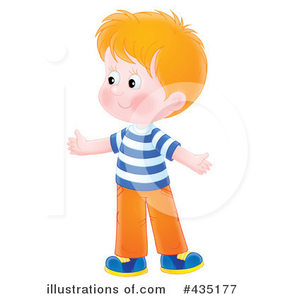 Royalty-Free (RF) Boy Clipart Illustration by Alex Bannykh - Stock Sample #435177
