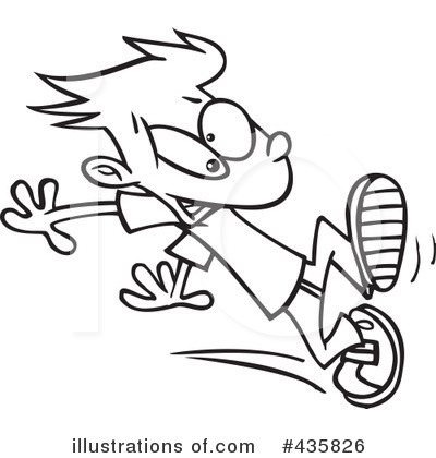 Royalty-Free (RF) Boy Clipart Illustration by toonaday - Stock Sample #435826