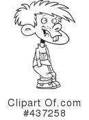 Boy Clipart #437258 by toonaday