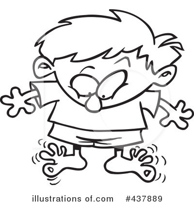Royalty-Free (RF) Boy Clipart Illustration by toonaday - Stock Sample #437889