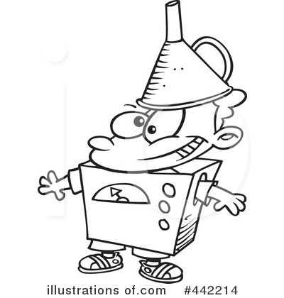 Royalty-Free (RF) Boy Clipart Illustration by toonaday - Stock Sample #442214