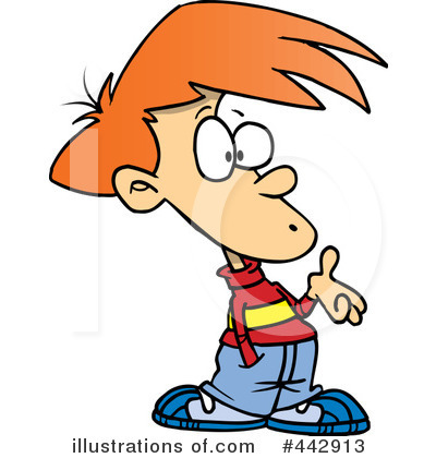 Royalty-Free (RF) Boy Clipart Illustration by toonaday - Stock Sample #442913