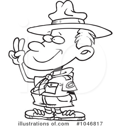 Scouts Clipart #1046817 by toonaday