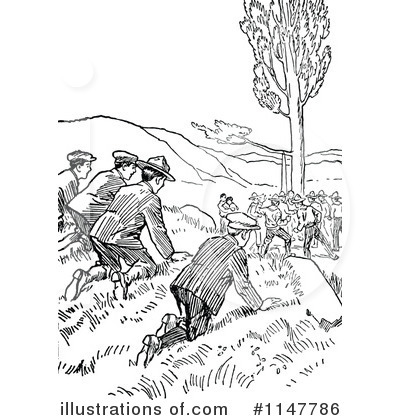 Royalty-Free (RF) Boy Scout Clipart Illustration by Prawny Vintage - Stock Sample #1147786