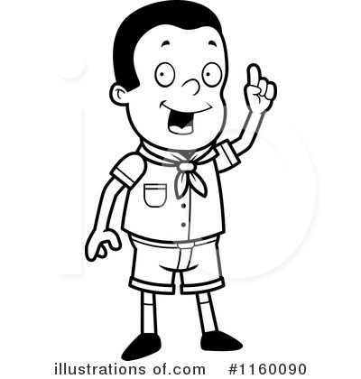 Royalty-Free (RF) Boy Scout Clipart Illustration by Cory Thoman - Stock Sample #1160090