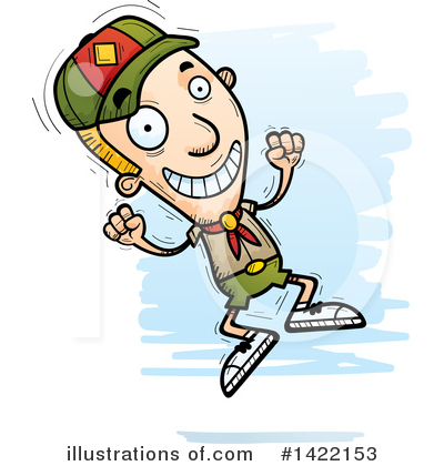 Royalty-Free (RF) Boy Scout Clipart Illustration by Cory Thoman - Stock Sample #1422153