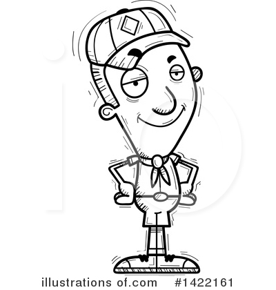Royalty-Free (RF) Boy Scout Clipart Illustration by Cory Thoman - Stock Sample #1422161