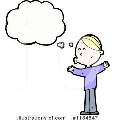 Royalty-Free (RF) Boy Whistling Clipart Illustration by lineartestpilot - Stock Sample #1184847