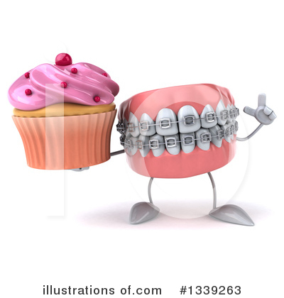 Royalty-Free (RF) Braces Character Clipart Illustration by Julos - Stock Sample #1339263