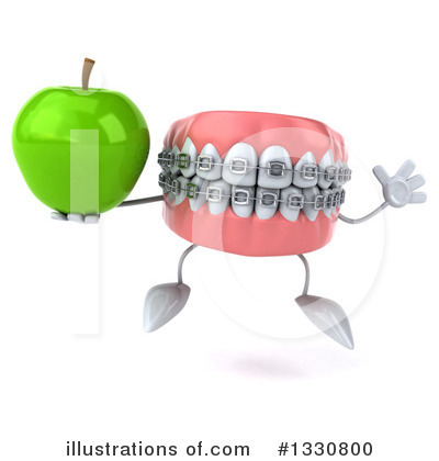 Braces Character Clipart #1330800 by Julos