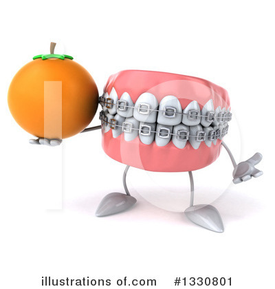 Braces Character Clipart #1330801 by Julos