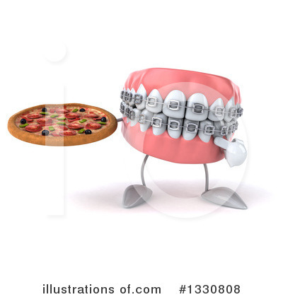 Braces Character Clipart #1330808 by Julos