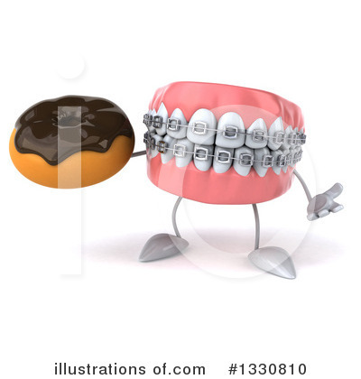 Braces Character Clipart #1330810 by Julos