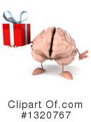 Brain Character Clipart #1320767 by Julos