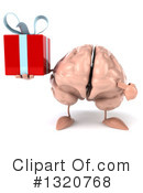 Brain Character Clipart #1320768 by Julos