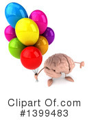 Brain Character Clipart #1399483 by Julos