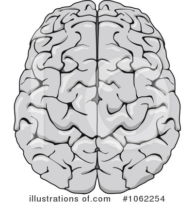 Royalty-Free (RF) Brain Clipart Illustration by Vector Tradition SM - Stock Sample #1062254