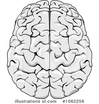 Royalty-Free (RF) Brain Clipart Illustration by Vector Tradition SM - Stock Sample #1062256