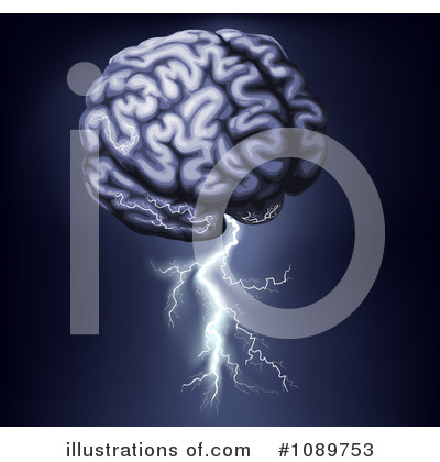 Royalty-Free (RF) Brain Clipart Illustration by AtStockIllustration - Stock Sample #1089753