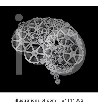Royalty-Free (RF) Brain Clipart Illustration by Mopic - Stock Sample #1111383