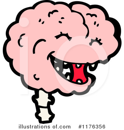 Royalty-Free (RF) Brain Clipart Illustration by lineartestpilot - Stock Sample #1176356