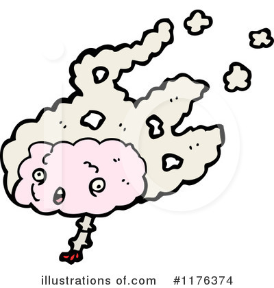 Royalty-Free (RF) Brain Clipart Illustration by lineartestpilot - Stock Sample #1176374