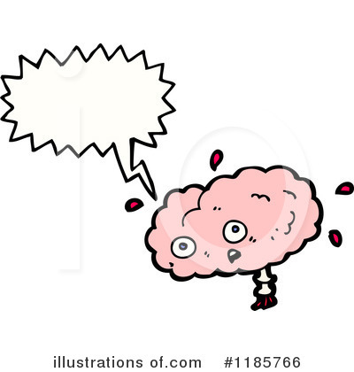Royalty-Free (RF) Brain Clipart Illustration by lineartestpilot - Stock Sample #1185766