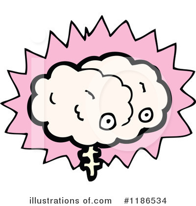 Royalty-Free (RF) Brain Clipart Illustration by lineartestpilot - Stock Sample #1186534