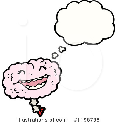 Royalty-Free (RF) Brain Clipart Illustration by lineartestpilot - Stock Sample #1196768