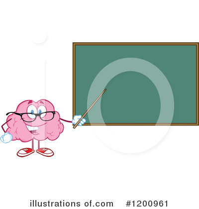 Royalty-Free (RF) Brain Clipart Illustration by Hit Toon - Stock Sample #1200961