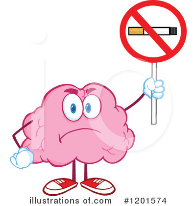 Royalty-Free (RF) Brain Clipart Illustration by Hit Toon - Stock Sample #1201574