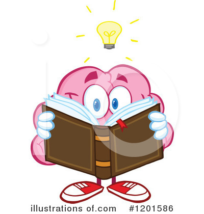 Royalty-Free (RF) Brain Clipart Illustration by Hit Toon - Stock Sample #1201586