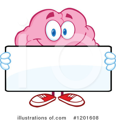 Royalty-Free (RF) Brain Clipart Illustration by Hit Toon - Stock Sample #1201608