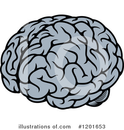 Royalty-Free (RF) Brain Clipart Illustration by Vector Tradition SM - Stock Sample #1201653