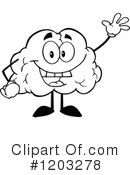 Brain Clipart #1203278 by Hit Toon