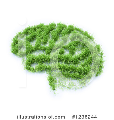 Royalty-Free (RF) Brain Clipart Illustration by Mopic - Stock Sample #1236244