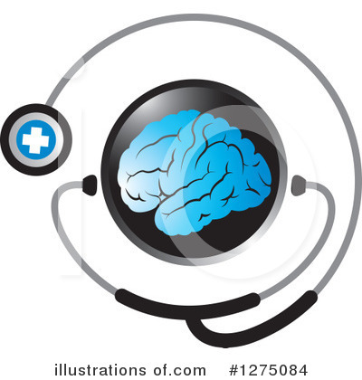 Royalty-Free (RF) Brain Clipart Illustration by Lal Perera - Stock Sample #1275084