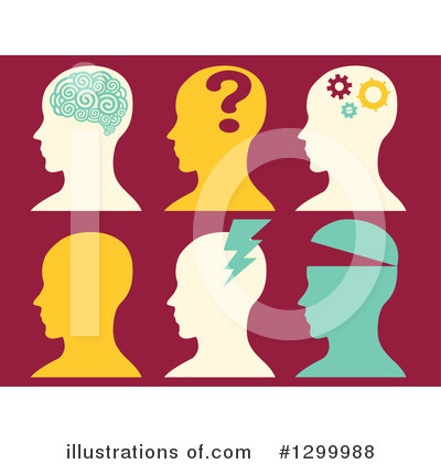 Royalty-Free (RF) Brain Clipart Illustration by BNP Design Studio - Stock Sample #1299988