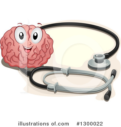 Royalty-Free (RF) Brain Clipart Illustration by BNP Design Studio - Stock Sample #1300022