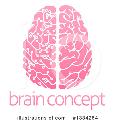 Royalty-Free (RF) Brain Clipart Illustration by AtStockIllustration - Stock Sample #1334264